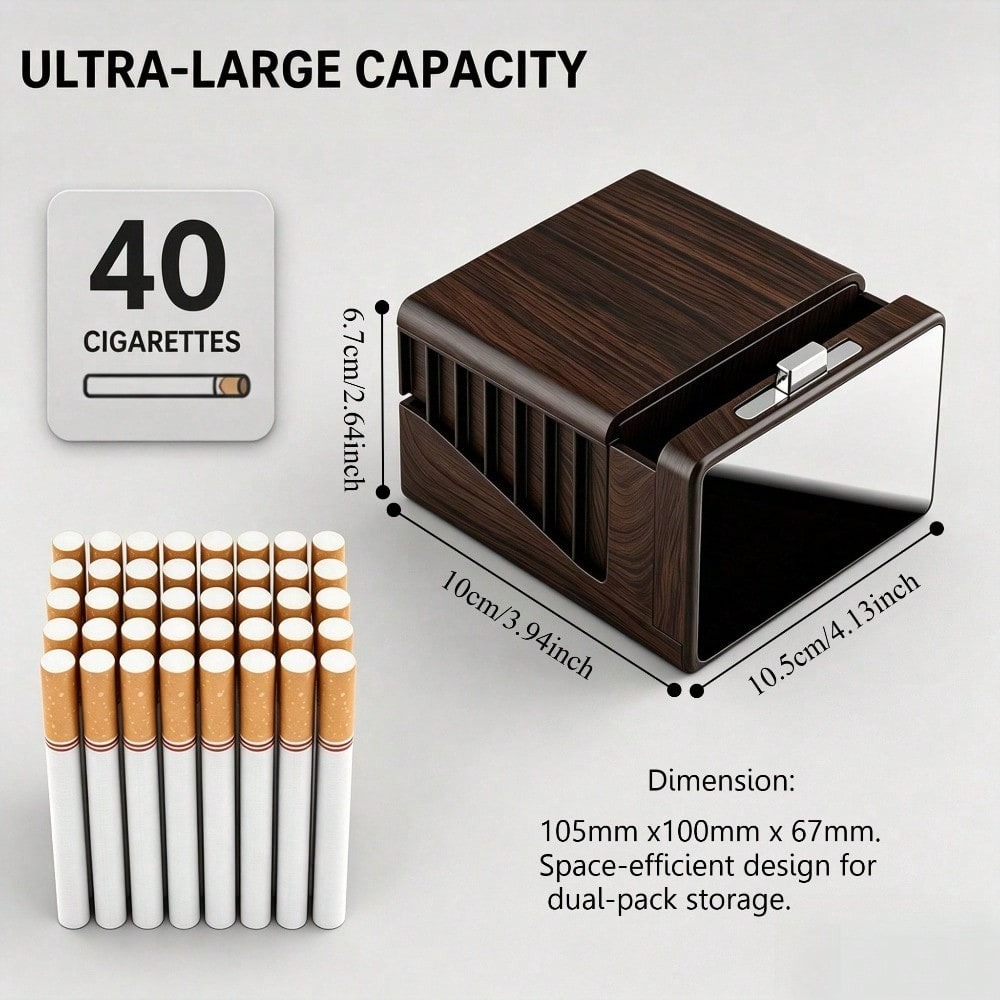 Large Capacity Cigarette Case, - Smoking & Vaping Accessories review and price