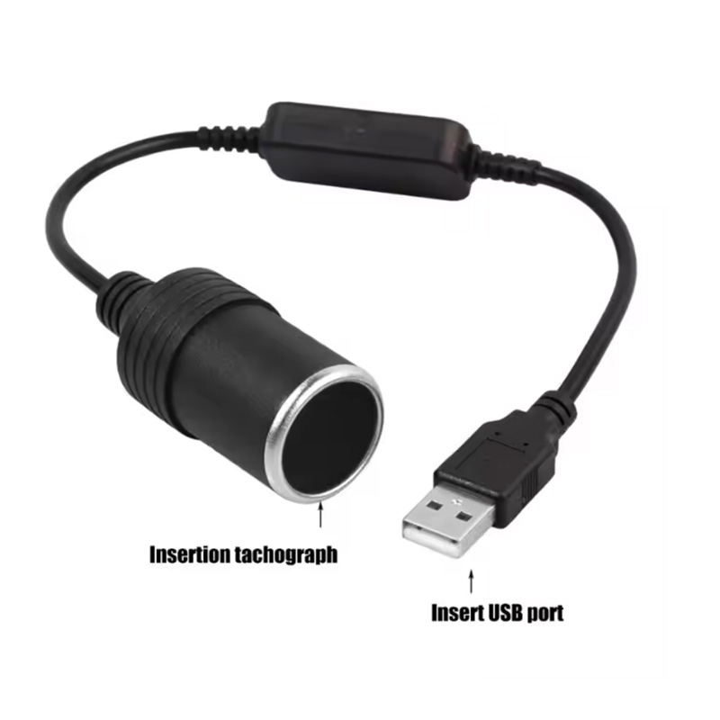 1pc 5V 2A USB To 12V Cigarette - Accessories For Vaping review and price