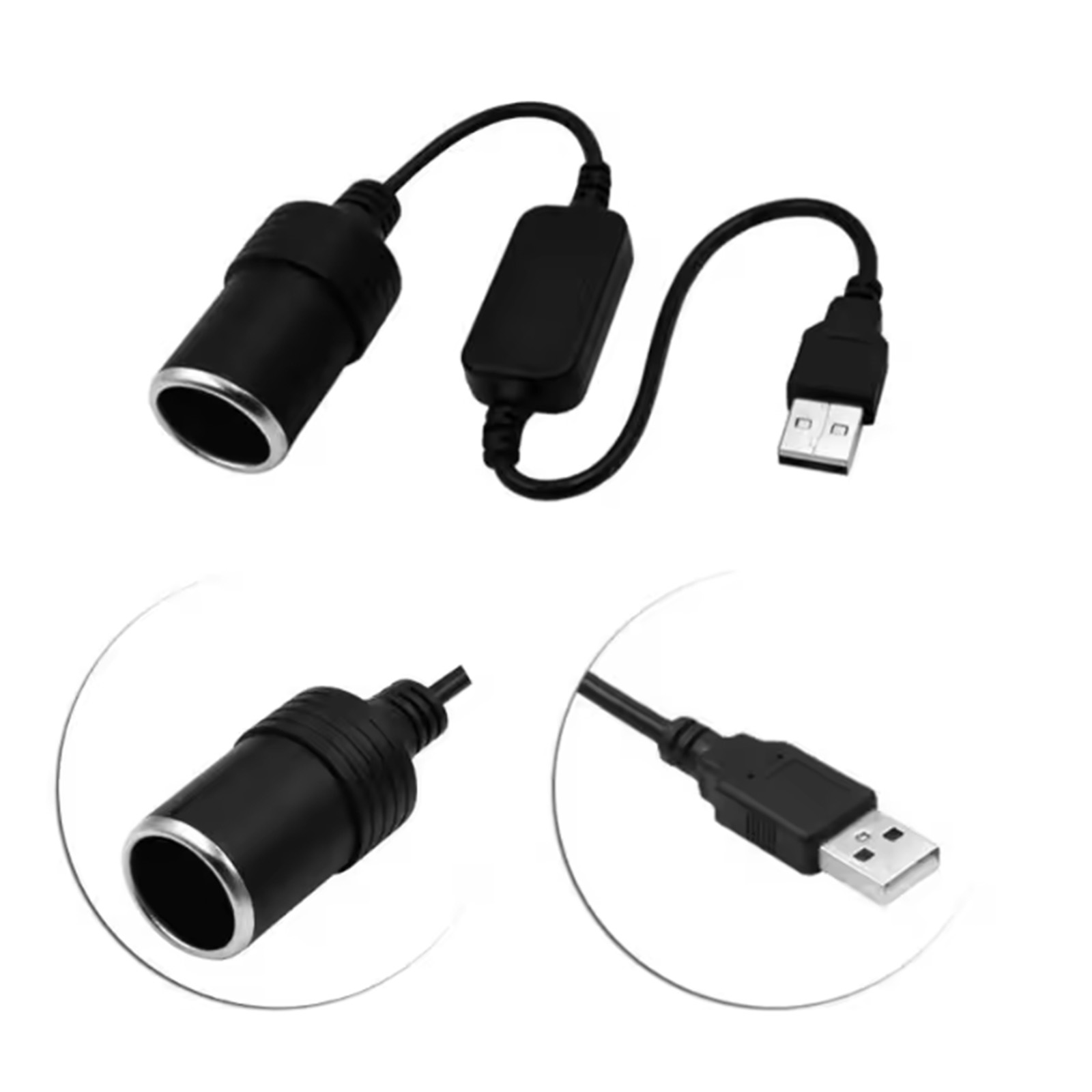 1pc 5V 2A USB To 12V Cigarette - Accessories For Vaping review and price