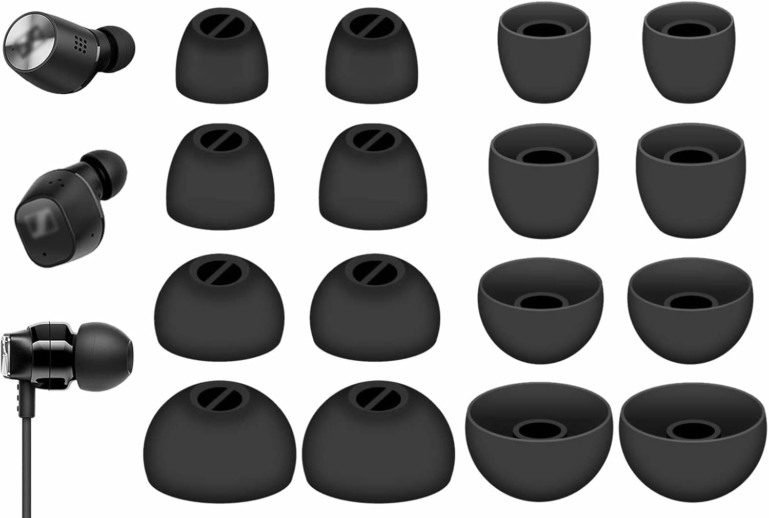 8 Pcs For Sennheiser CX Plus/M - Sennheiser Headphone Momentum 4 review and price